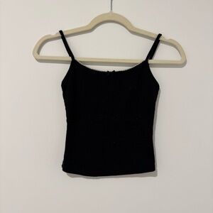 Classic Black Women's Camisole Top